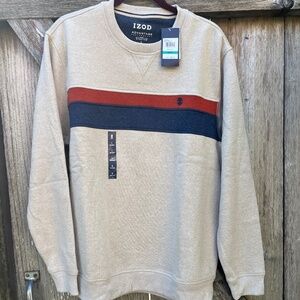 Izod performance fleece crewneck